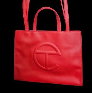 Telfar Vibrant Red Tote Bag